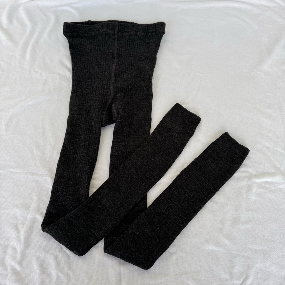 SMARTWOOL Footless Ribbed Tights - SMALL - Picture 2 of 9
